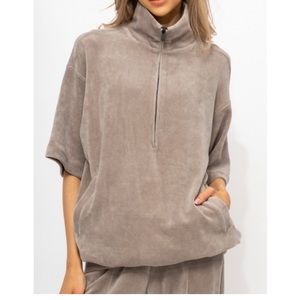 Essentials Fear of God Velour SET (Top & Bottom)